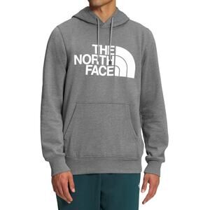 The North Face half dome hoodie grey